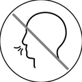 No burning smells icon