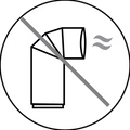 No exhaust pipe icon